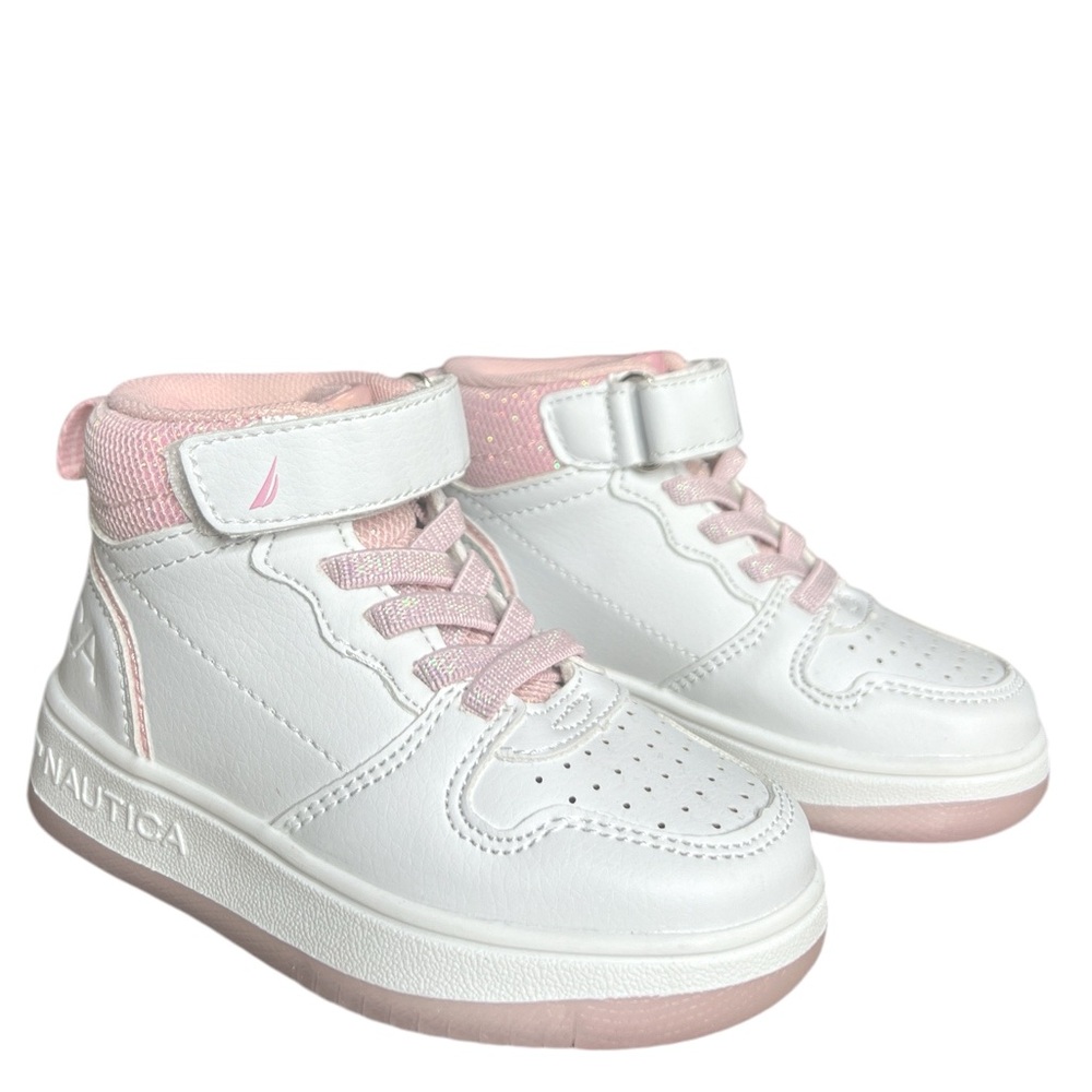 Náutica high top sneakers 👟 Kid shoes | Size 6 White Sneakers Bundle